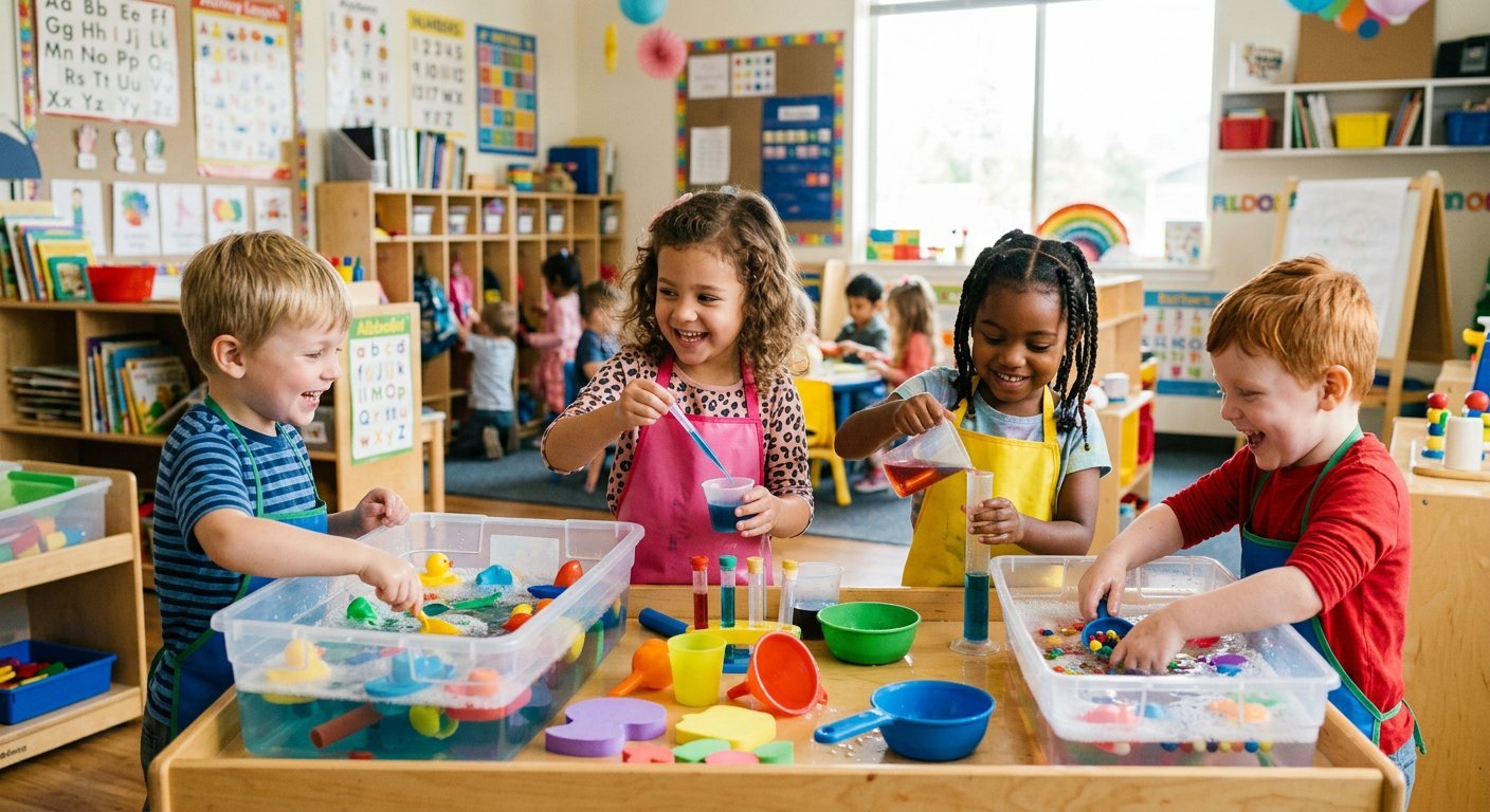 Sensory Discovery water and sand tables